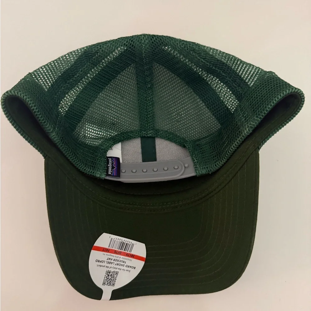 Patagonia Gray and Green Trucker Hat - Picture 2 of 3